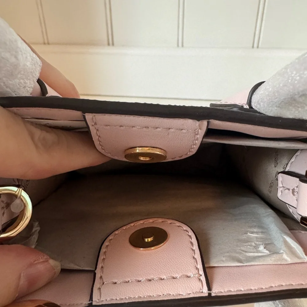 Michael Kors Mercer XS Crossbody Handbag Shopper Bag Powder Blush